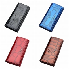 High quality light leather wallet unique design fashion wallet welcome