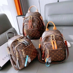 Louis Vuitton rucksack bag with decoration popular new fashion