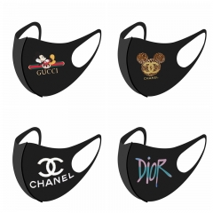 Gucci Chanel Dior Mask Washable Mask Dustproof and Airtight Fashion Popular Mail Order