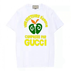 Gucci Short sleeve T-shirt Casual Gucci T-shirt fashion men and women popular mail order